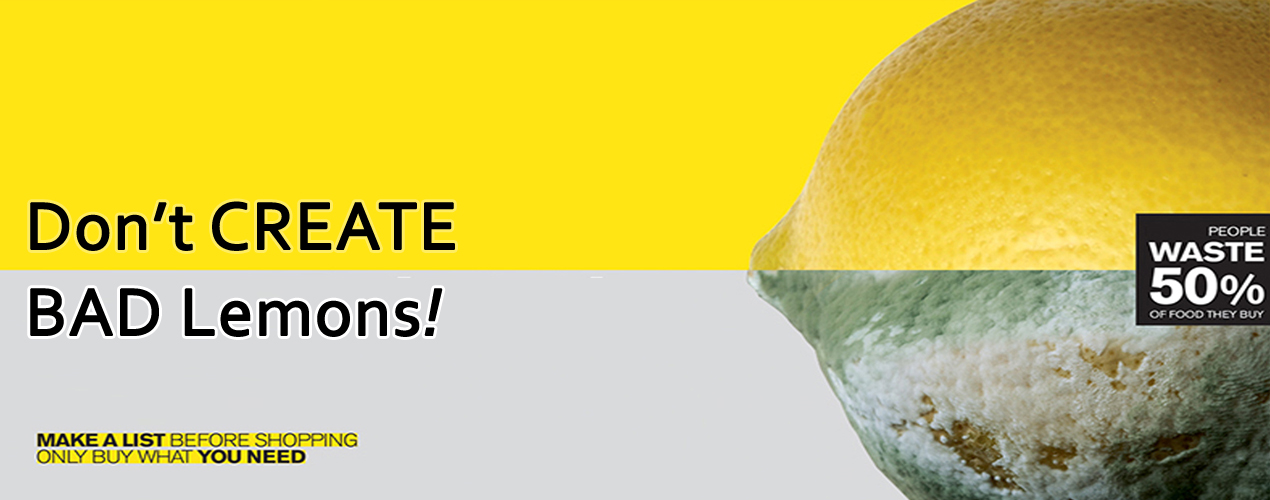 Do not waste food